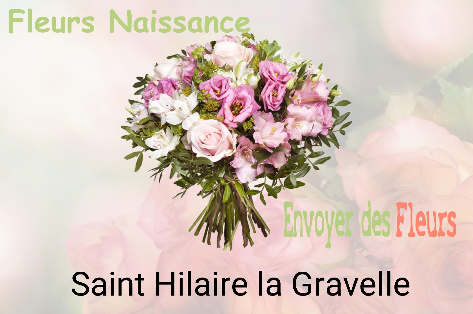 Bouquet de fleurs de naissance livré à Saint-Hilaire-la-Gravelle