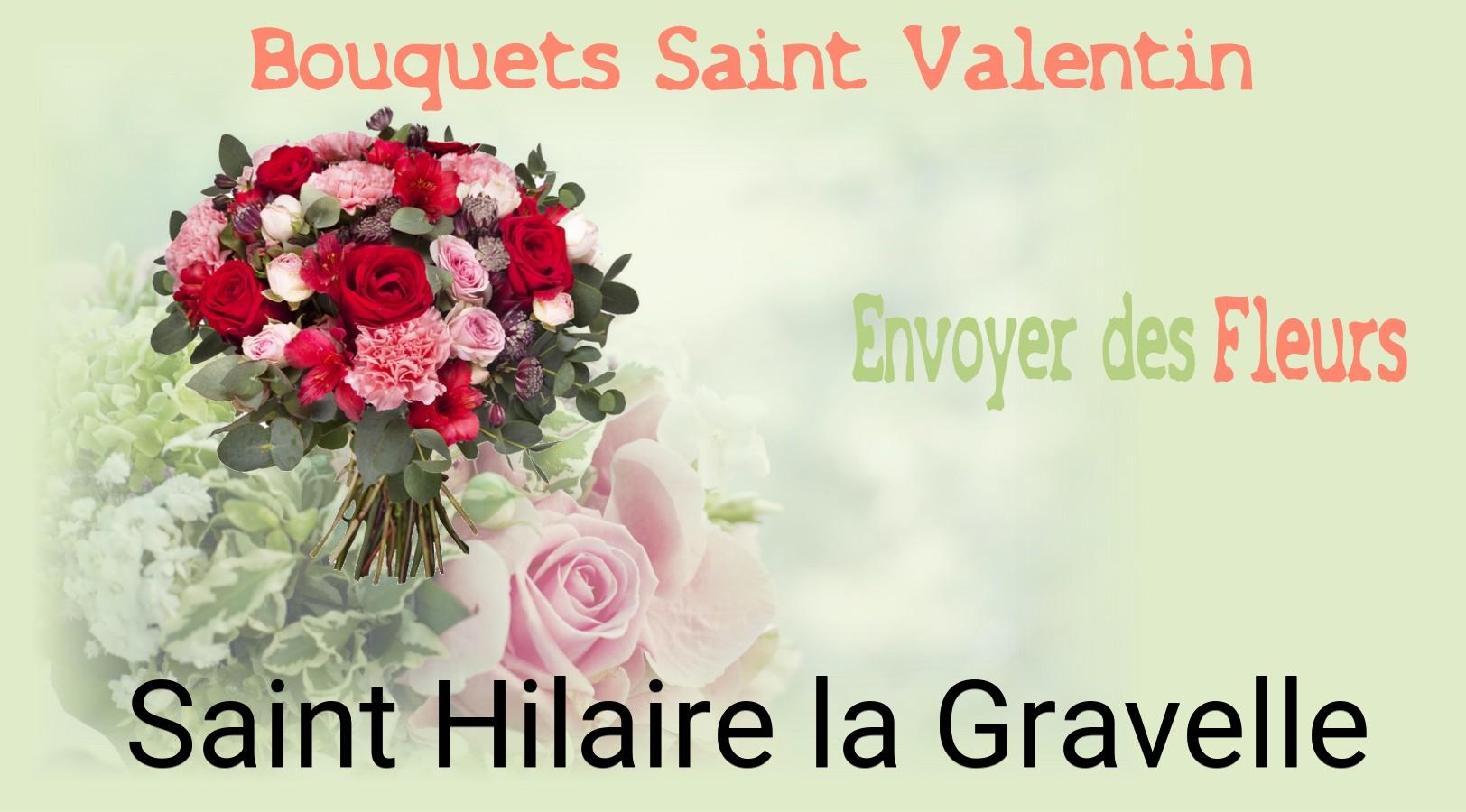 Roses de Saint-Valentin livrées à Saint-Hilaire-la-Gravelle